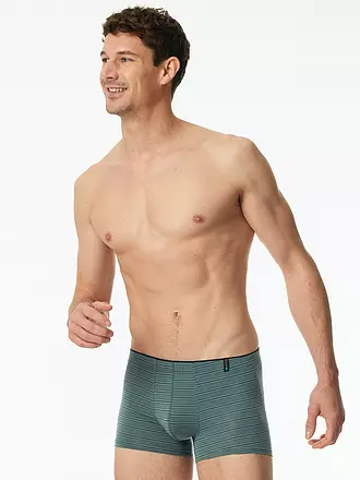 SCHIESSER | Pants graphite | hellgrün